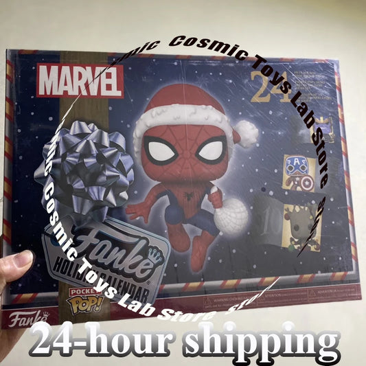 Replica Spider Man Advent Calendar Pikachu Christmas Advent Calendar Random Box Desk Ornament Christmas Gift Toys for Children