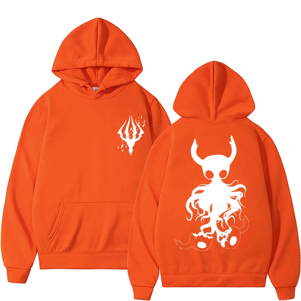 Hot Sale Game Hollow Void Hollow Knight Darkside Print Hoodie Man Manga Fashion Hooded Tracksuit Men Women Anime Casual Hoodies