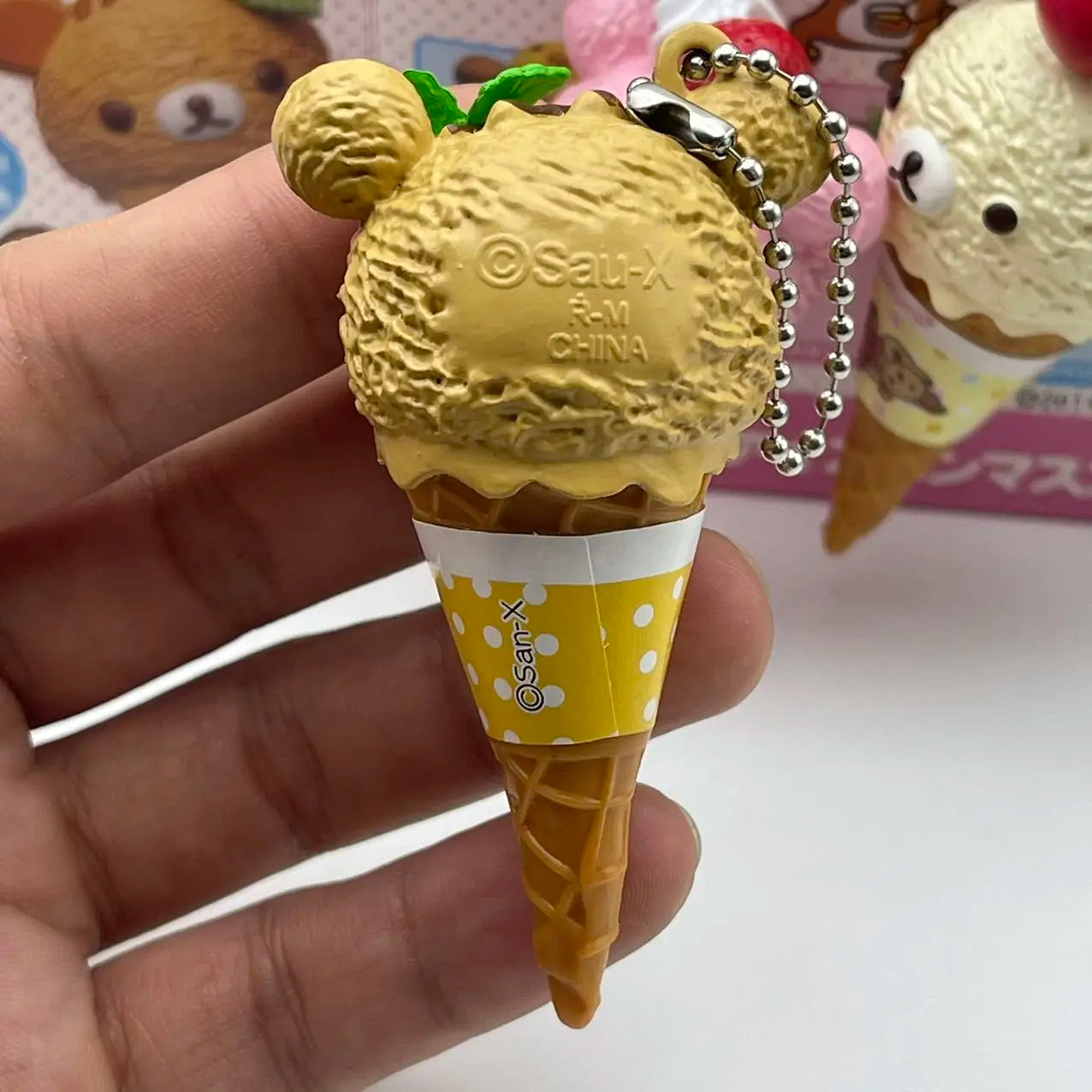 New Rement Easy Bear Ice Cream Ice Cream Blind Box Food Play Diy Cake Gift Pendant Pendant Children'S Birthday Christmas Gift