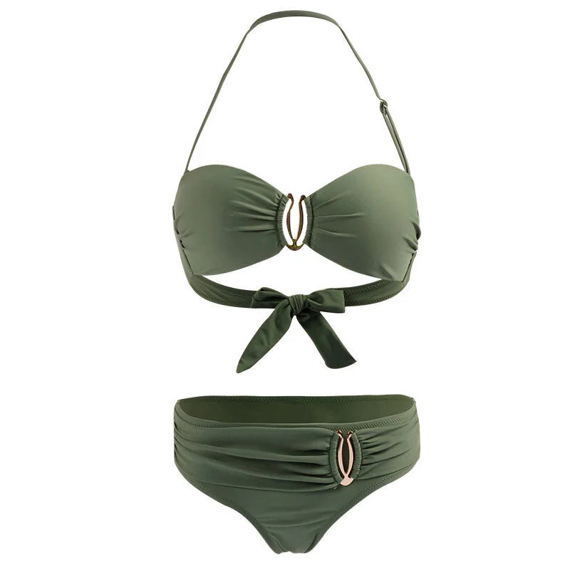 New Sexy Bikinis Swimsuits Women Swimwear Push Up For Female Beach Swimming Wear Bathing Suits Brazilian Bikini Set Pool Bather