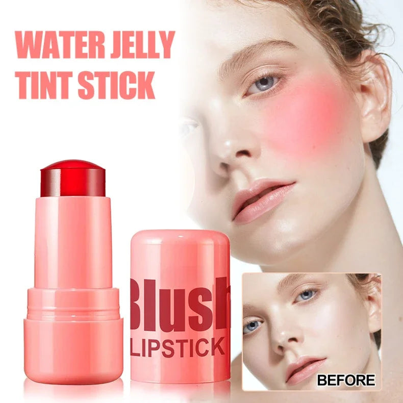 Milk Makeup Blush Stick Lip Tinted Cooling Water Jelly Tint Jelly Blush Stick Watercolor Multi-Use Matte Blush Makeup