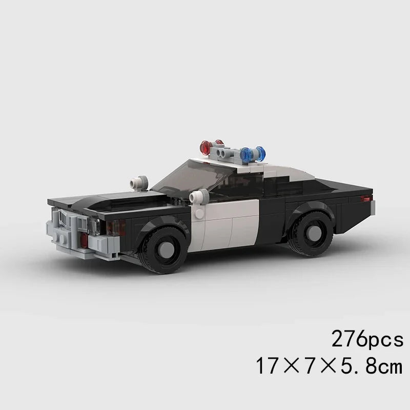 MOC Car Speed R34 488 Pickup R32 Racing Vehicle Model Building Block Super Race brick Christmas Gift City Technical rally sport