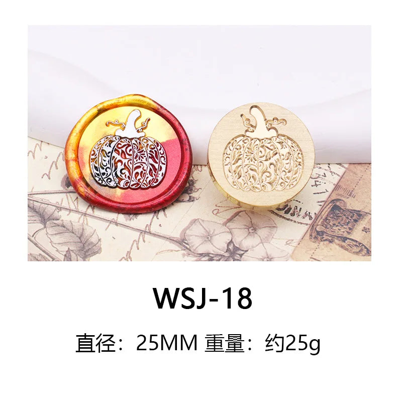 Wax Seal Stamp Halloween A Copper Head For Christmas Gift DIY Scrapbooking & Stamping Cards Envelopes Card Making Supplies