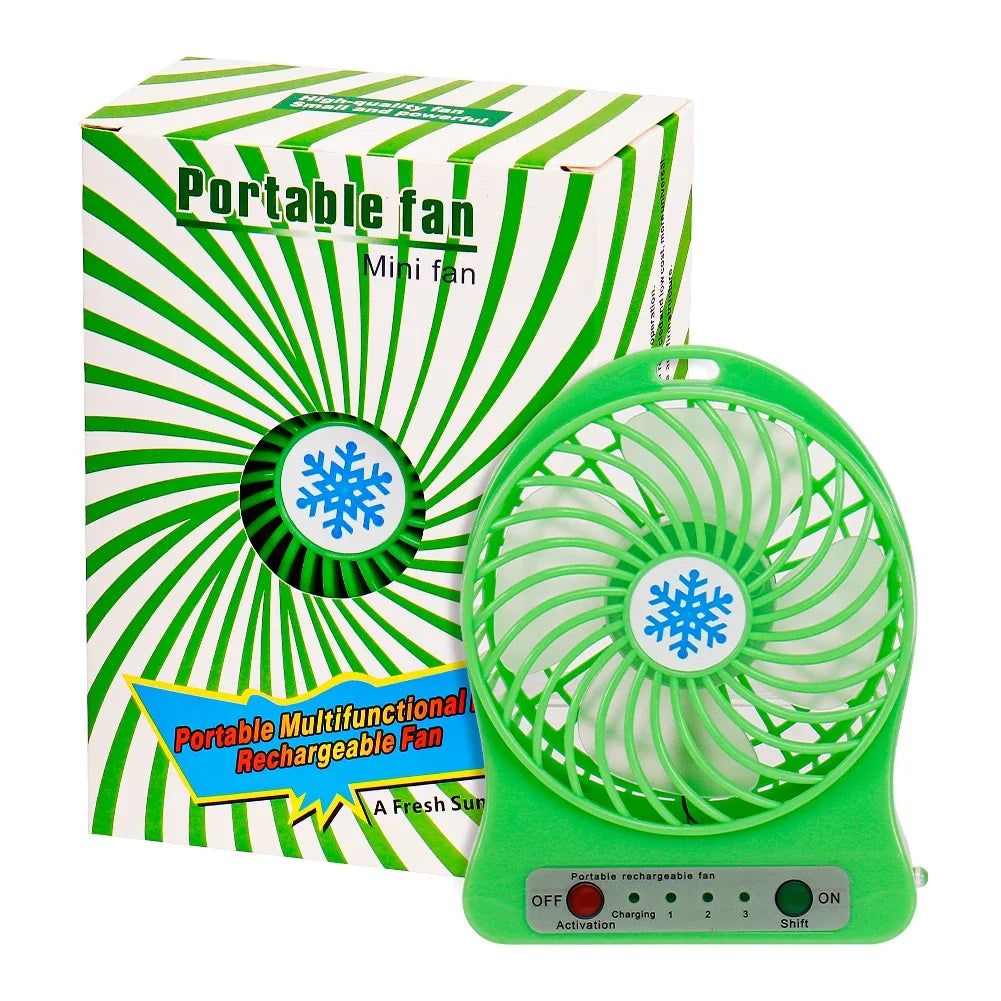 Mini Small Fan Usb Charging Portable Dormitory Office Charging Small Fan Outdoor Camping Cooling Usb Fan Outdoor Supplies