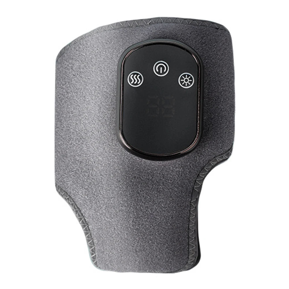 Cordless Heated Ankle Wrap Foot Massager with 3 Vibration Mode 5 Heat Level Foot Revive Massager for Achilles Tendinitis