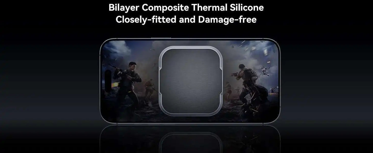 Redmagic Cooler 6 Pro Radiator Magnetic Fan Cooler 30W VC Liquid Cooling RGB LED AI Temperature Control For Tablet Mobile Phone