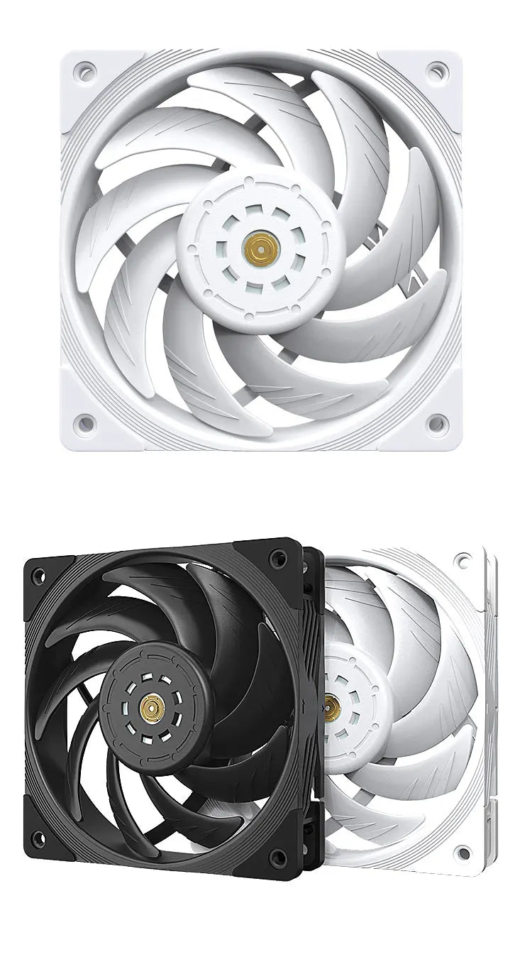 TEUCER T30 CPU Cooler Fan 2150RPM 4PIN PWM 12cm Computer Case Cooling System Fan SFDB Silent PC Gamer CPU Cooler 120mm Fan
