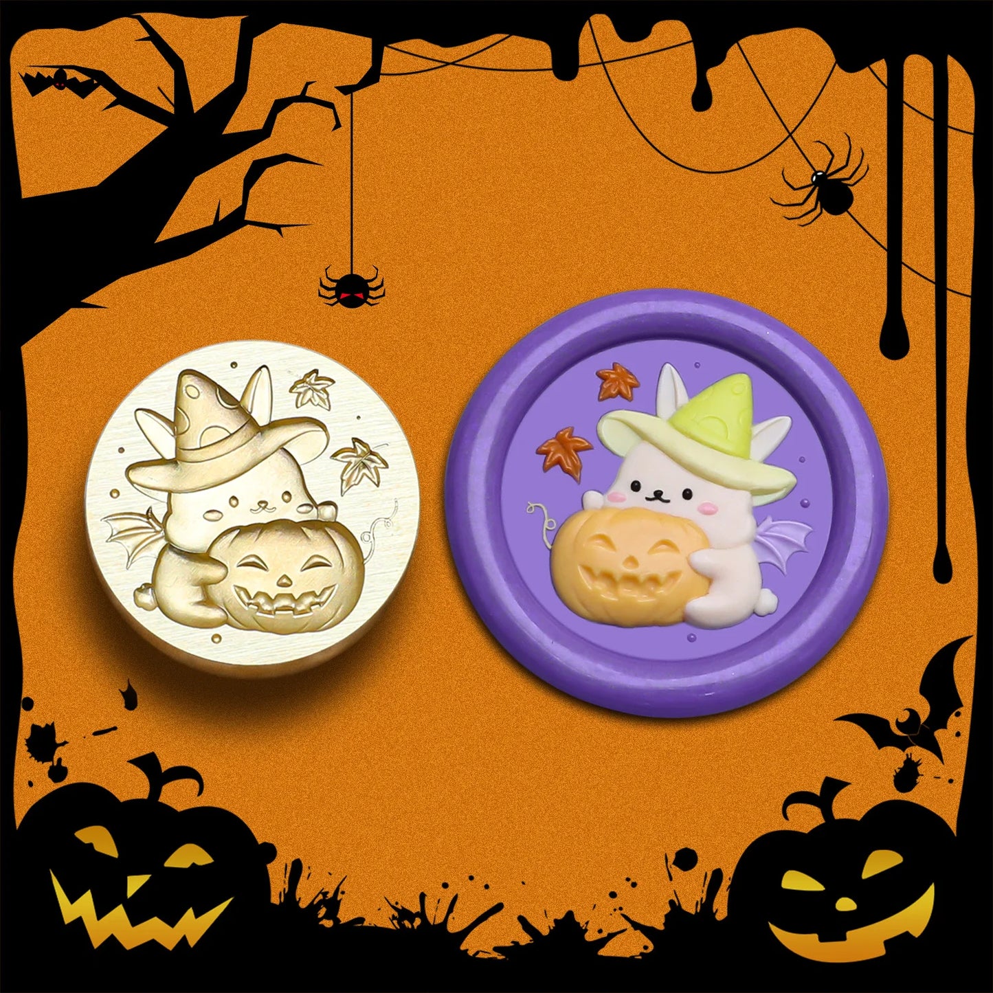 Wax Seal Stamp Halloween A Copper Head For Christmas Gift DIY Scrapbooking & Stamping Cards Envelopes Card Making Supplies
