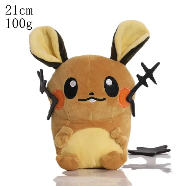 Pokemon Plush Toys Colorful Black Pikachu Aerodactyl Dragonite Charmeleon Lapras  Peluche Charizard Gengar Mewtwo Stuffed Doll