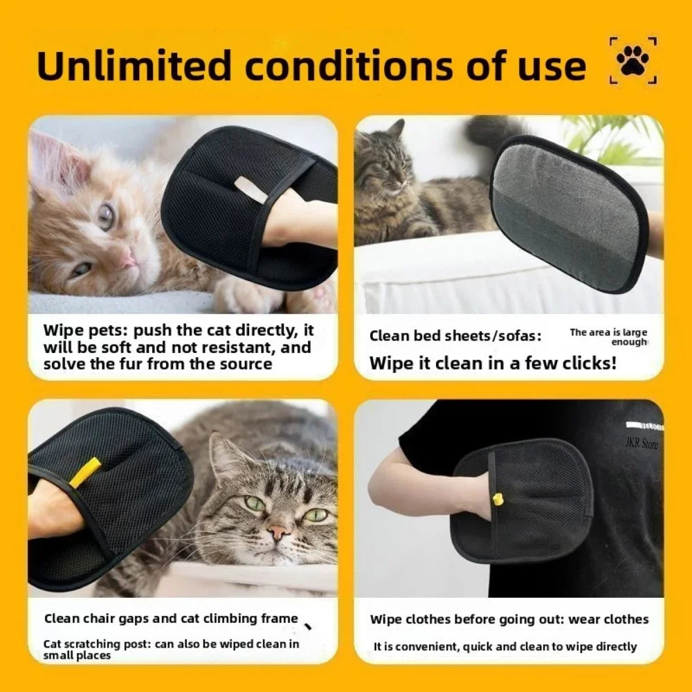 Dog Grooming Equipment Pet Hair Removal Tools Cats Combing Glove It Can Remove Pet Hair From Pet Hair Such as Carpets Etc. Wool