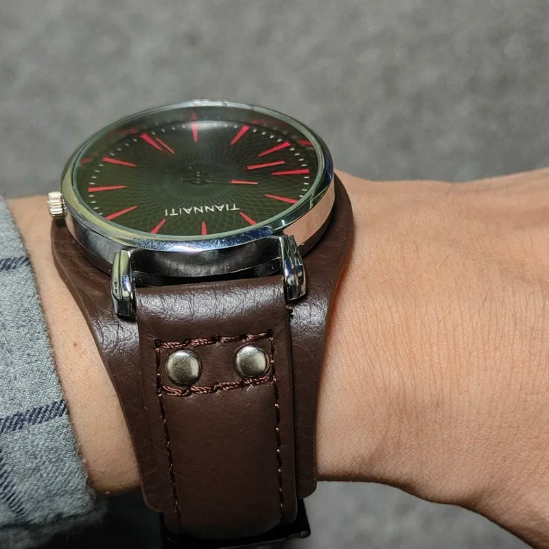 20 22mm Cow Leather Watch Strap for Fossil CH2564 CH2565 CH2891CH3051 Wristband Black Brown Tray Band with Rivet Style bracelet