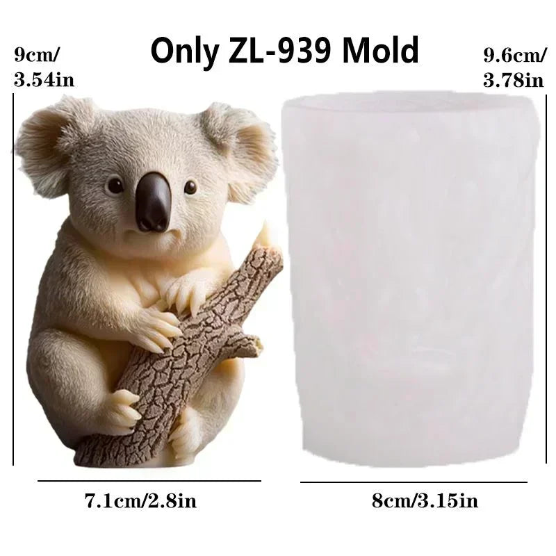 DIY elk relief cylindrical candle silicone mold sika deer flower relief resin mould Forest sika deer gypsum molds Christmas gift