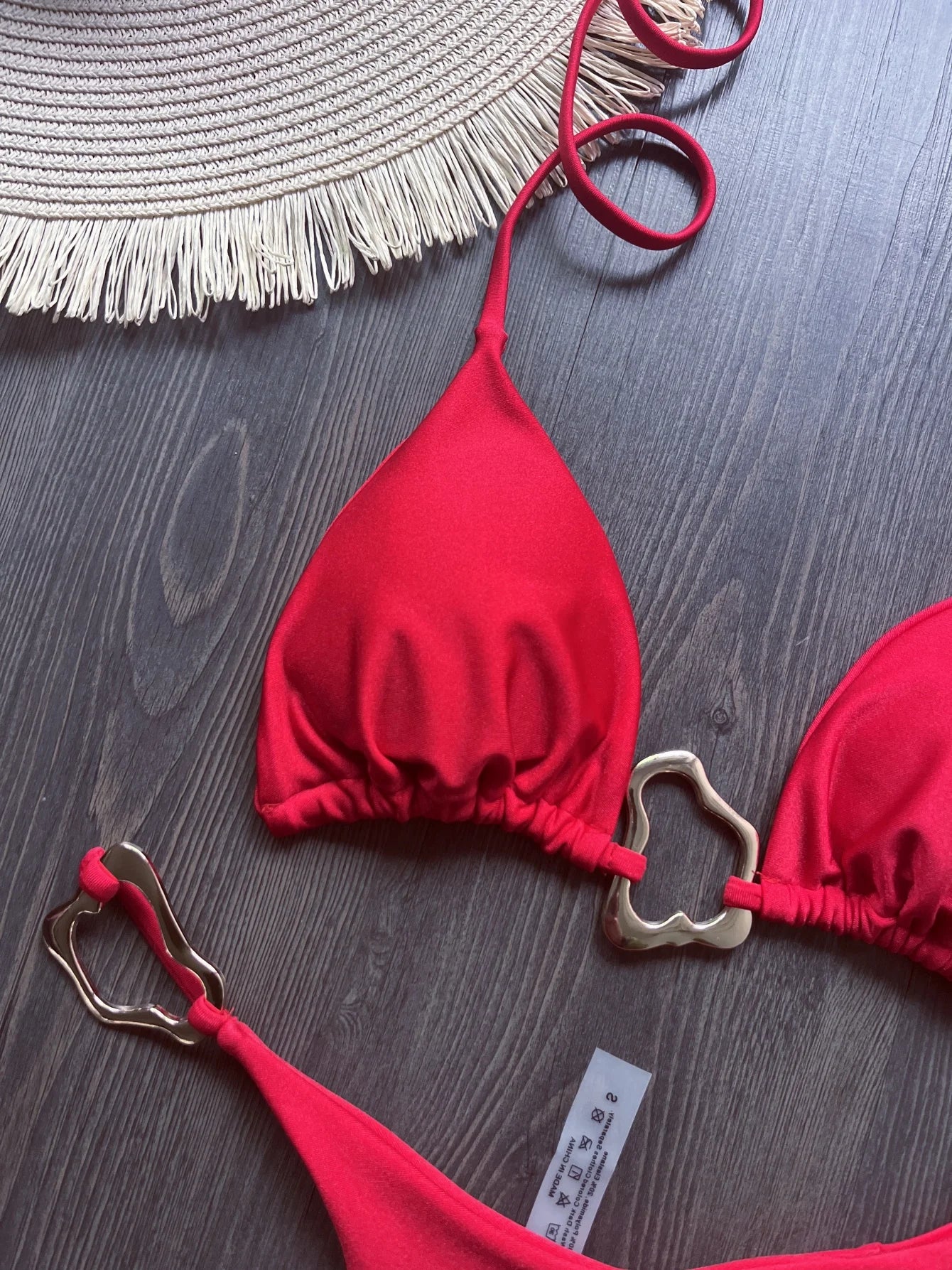 Sexy Halter Micro Bikini 2025 Women Swimsuit Solid Swimwear Thong Bikinis Set Brazilian Beach Wear Bathing Suit Biquini Female