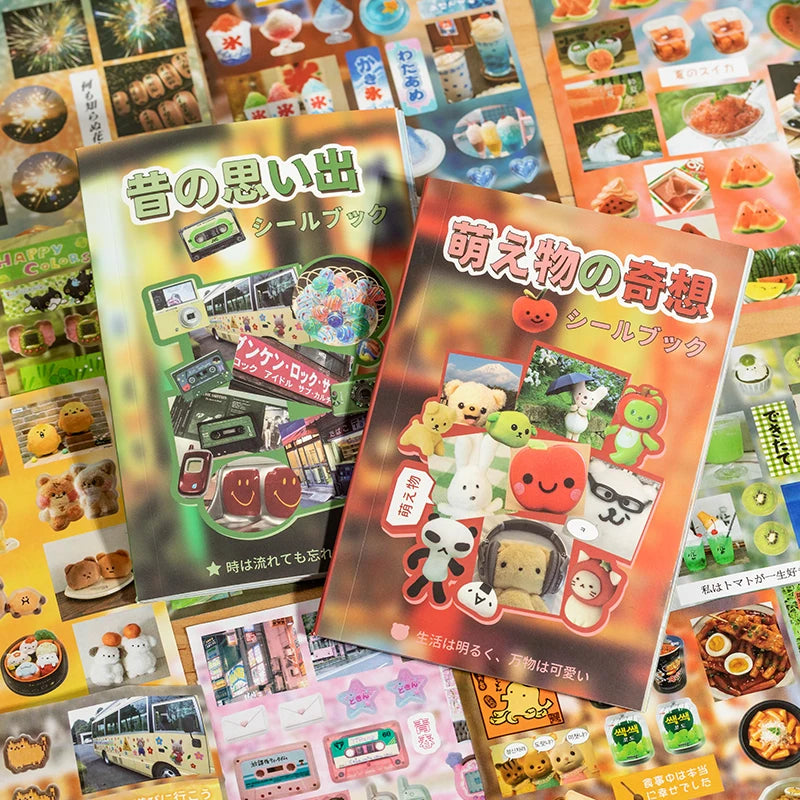 20 pcs Cartoon Sticker Books Journal Planner Decorative DIY Scrapbooking Sticker Laptop Student Korean Stationery Sticker Gift