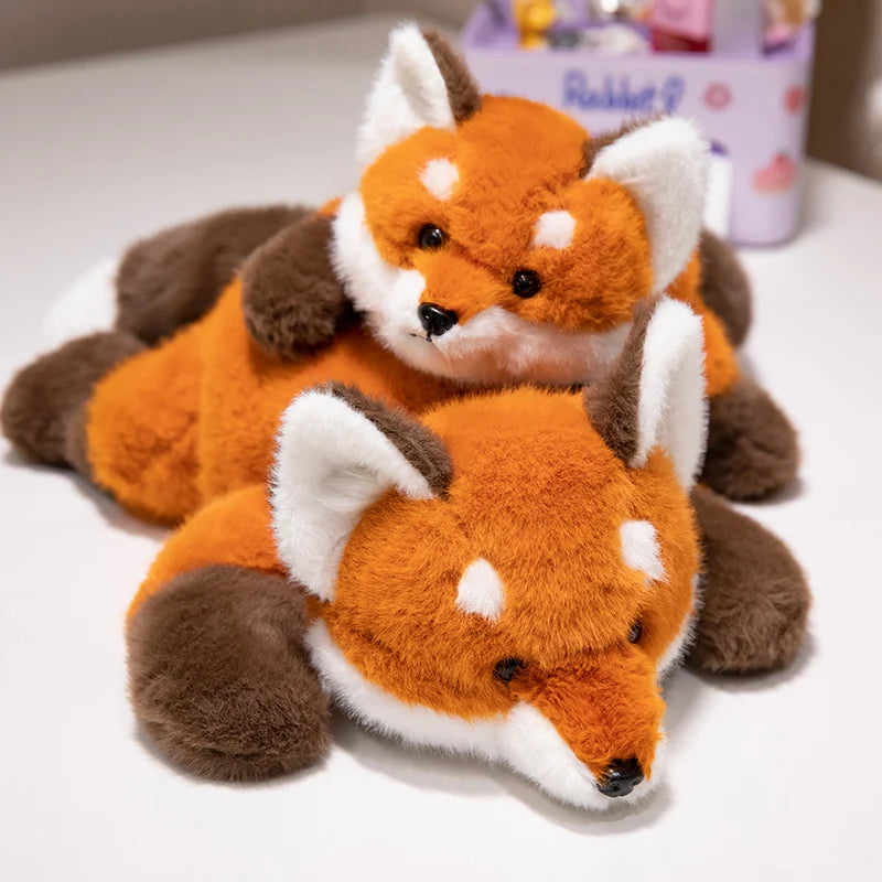 New 40-65cm Plush Toy Kawaii Lying Fox Doll Pillow Kids Birthday Christmas Gift Lovely Stuffed Animal