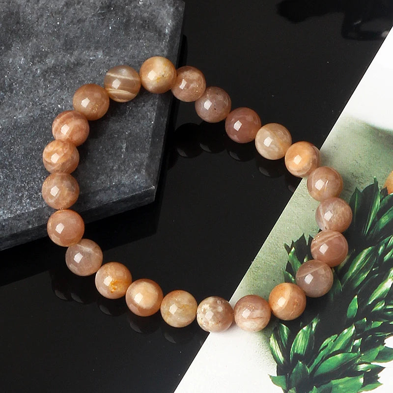 Original India Labradorite Beads Bracelets for Women Reiki Natural Stone Blue MoonStone Charm Bangle femme bijoux Couple Jewelry