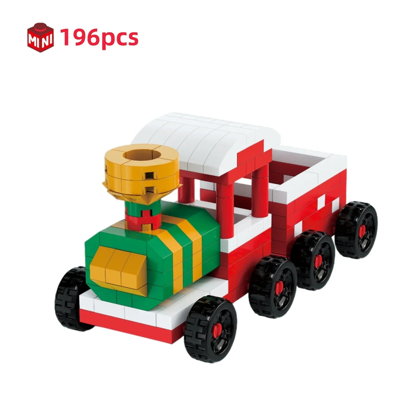 Children Mini Christmas Gift Micro Building Blocks Creative 3D Santa Claus Snowman Tree Decor Holiday Toy Set For Kids