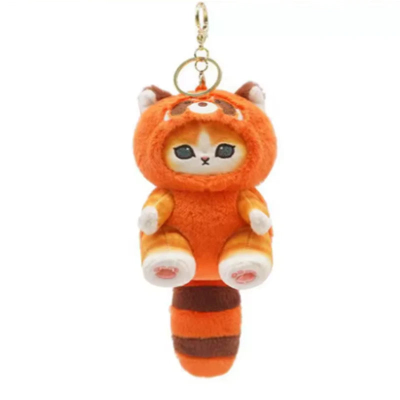 2025**Cattoon Amine Anime Mofusand  Plush Doll Toys Stuffed Animals Keychain Bag Small Pendant Hangings Christmas Birthday Gifts