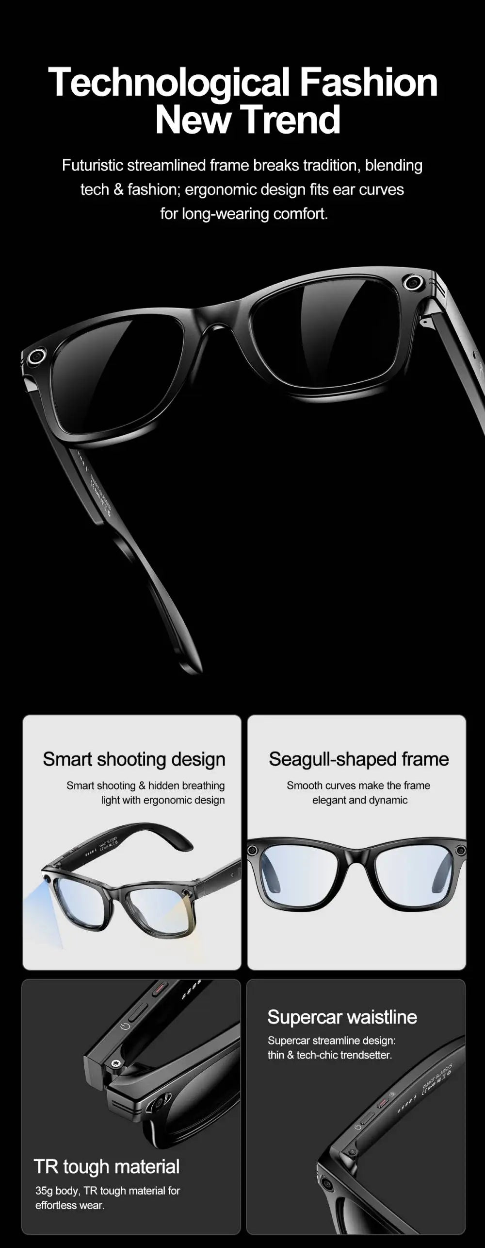 2025 New For Xiaomi Smart Glasses Photography Video AI Intelligent Interactive Translation Smart Sunglasses IOS Andirod Glasses