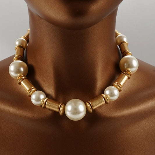 European And American Bead Necklace  wedding Bride And Bridesmaid Jewelry Birthday Beach Jewelry For My Wife And Mom