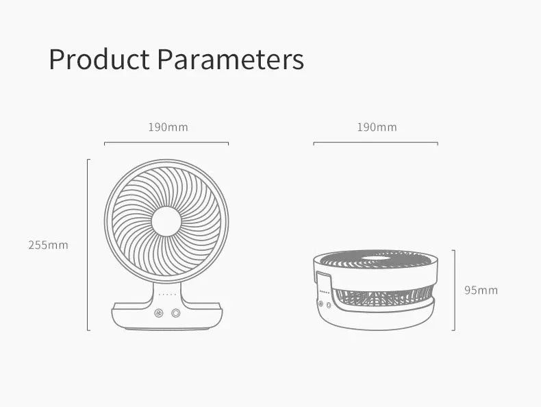 Portable Rechargeable Pedestal Cooling Light Folding Stand Desk Fan High Speed Electric Fan With Remote Control