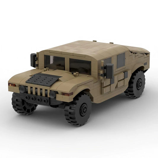 Bricklink MOC Car Technical Truck Military Hummer H1 H2 Armored Speed Vehicles Sets Building Blocks Kid Toys Christmas Gift