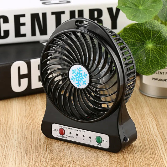Mini Small Fan Usb Charging Portable Dormitory Office Charging Small Fan Outdoor Camping Cooling Usb Fan Outdoor Supplies