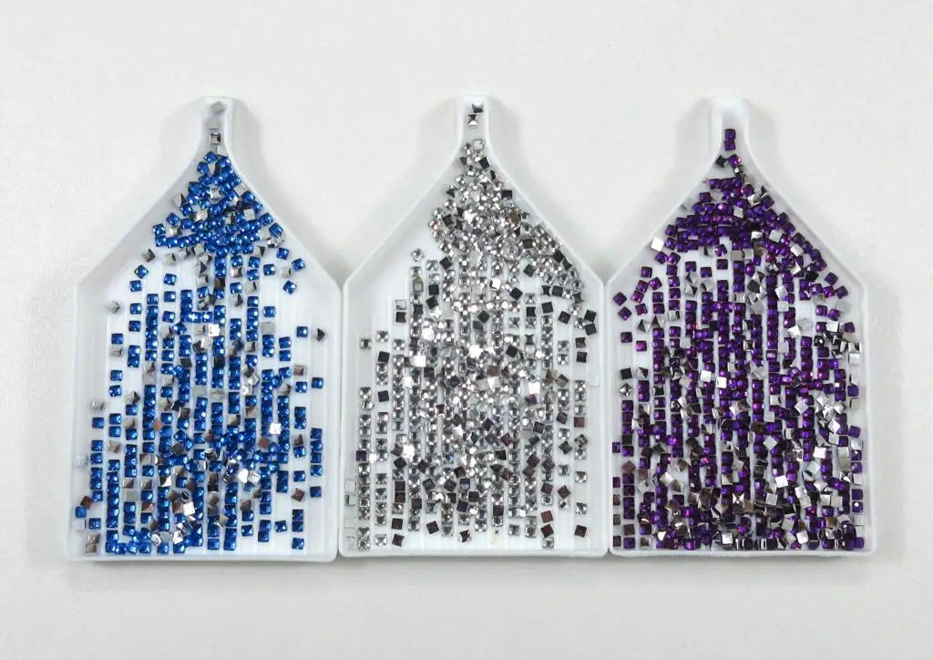 WYZDP 100% Fairy Dust Diamond Painting Christmas tree Diamond embroidery Christmas gift Stitch Diamond Art Full Crystal Decor