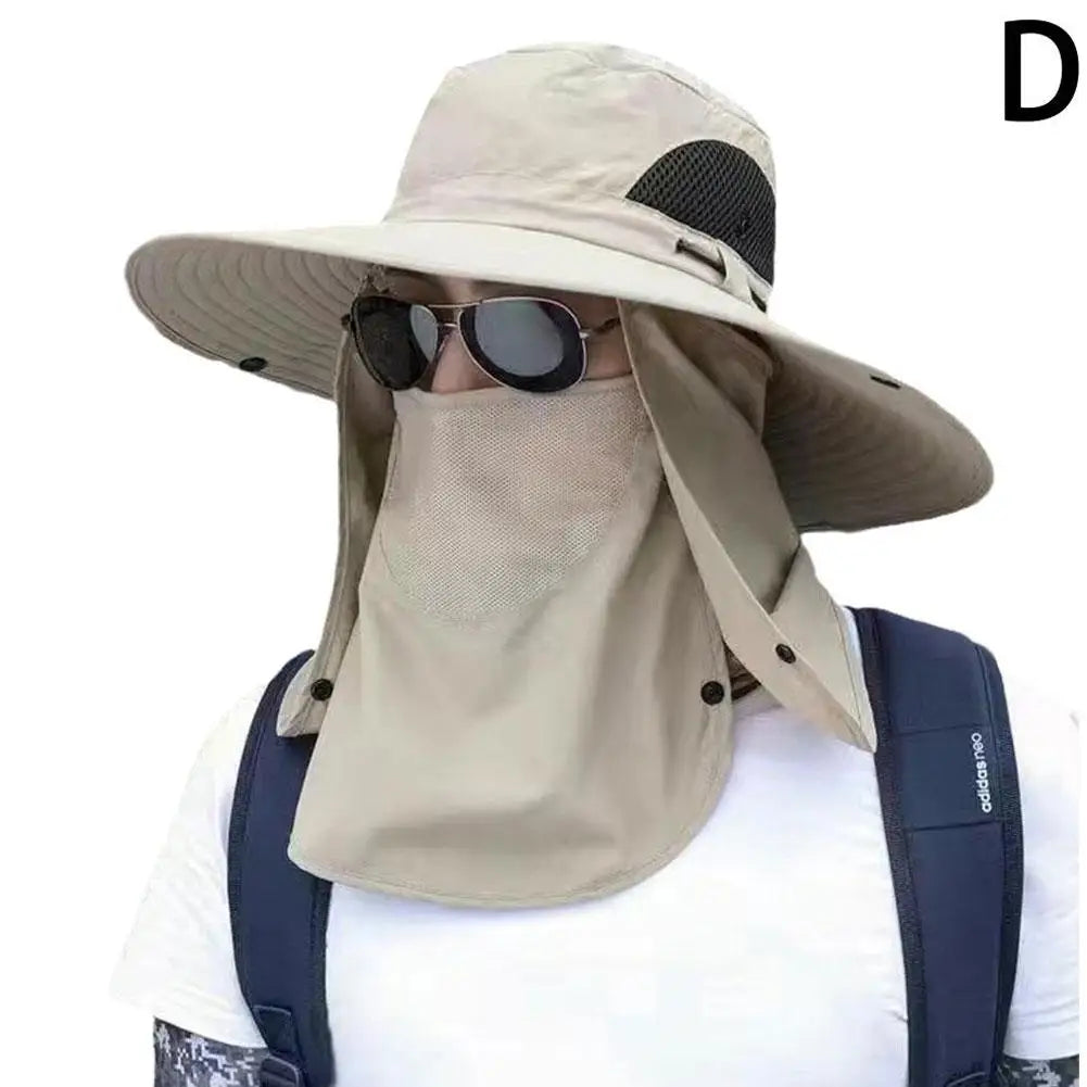 Bucket Hats Sun Hat Sun Protection Spring Summer Waterproof Boonie Hat for Men Fishing Hiking Garden Safari Beach