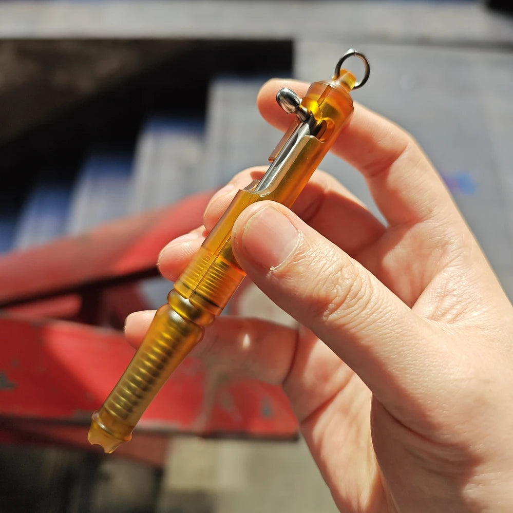 EDC Imported PEI and Titanium Alloy Signature Pen Writing Multi-functional Portable Outdoor Tools