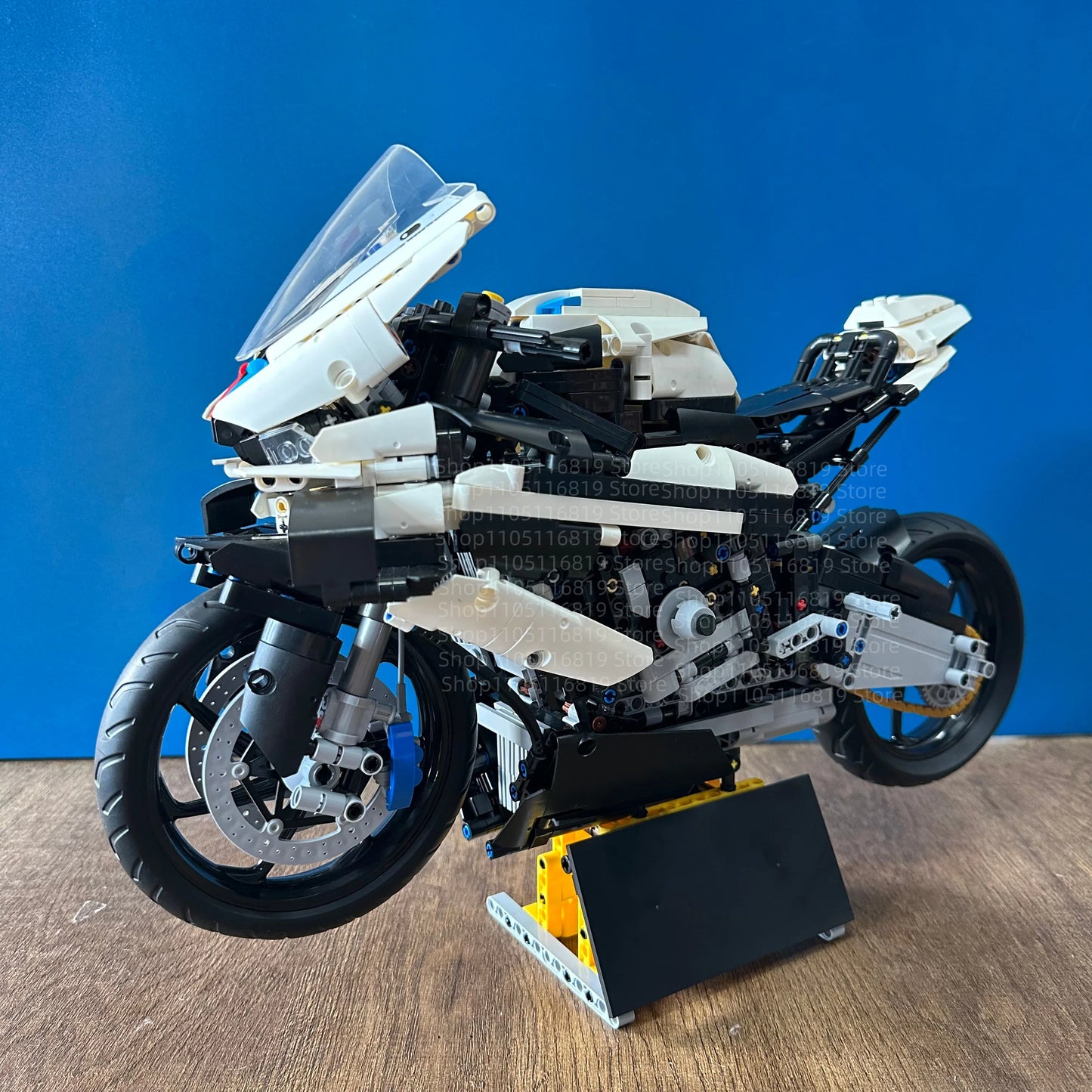 M1000  RR Tech Motorcycle Building Blocks 42130 1920Pcs MOC Bricks Mechanical Group Vehicles Racing Car Model Kit Christmas Gift