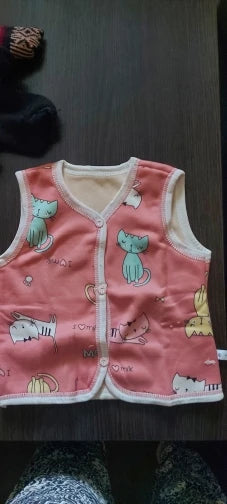 Unisex 6M-6Y Fall Vests Baby Girl Winter Clothes Kids Waistcoats Cardigan Children's Clothing Toddler Vest Boy Jacket Corduroy