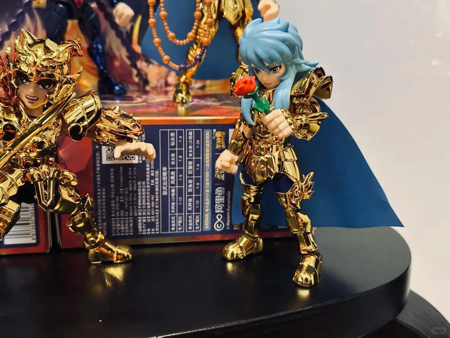 Kayou Saint Seiya Card Legend Of Doll Sanctuary Series Blind Box Of Gold Will Peripheral Christmas Gift Original Box Toy