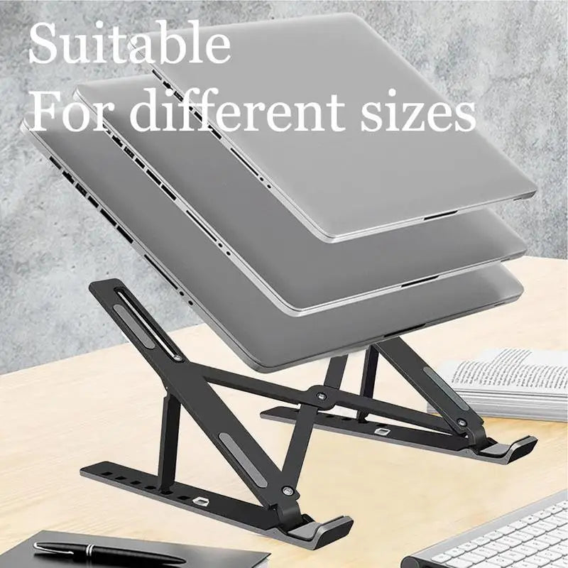 Notebook Stand Bracket Cooling Laptop Bracket Portable Adjustable Height Computer Stand For Notebook Laptop Computer Tablet