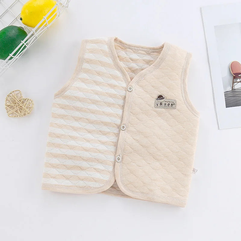 Unisex 6M-6Y Fall Vests Baby Girl Winter Clothes Kids Waistcoats Cardigan Children's Clothing Toddler Vest Boy Jacket Corduroy