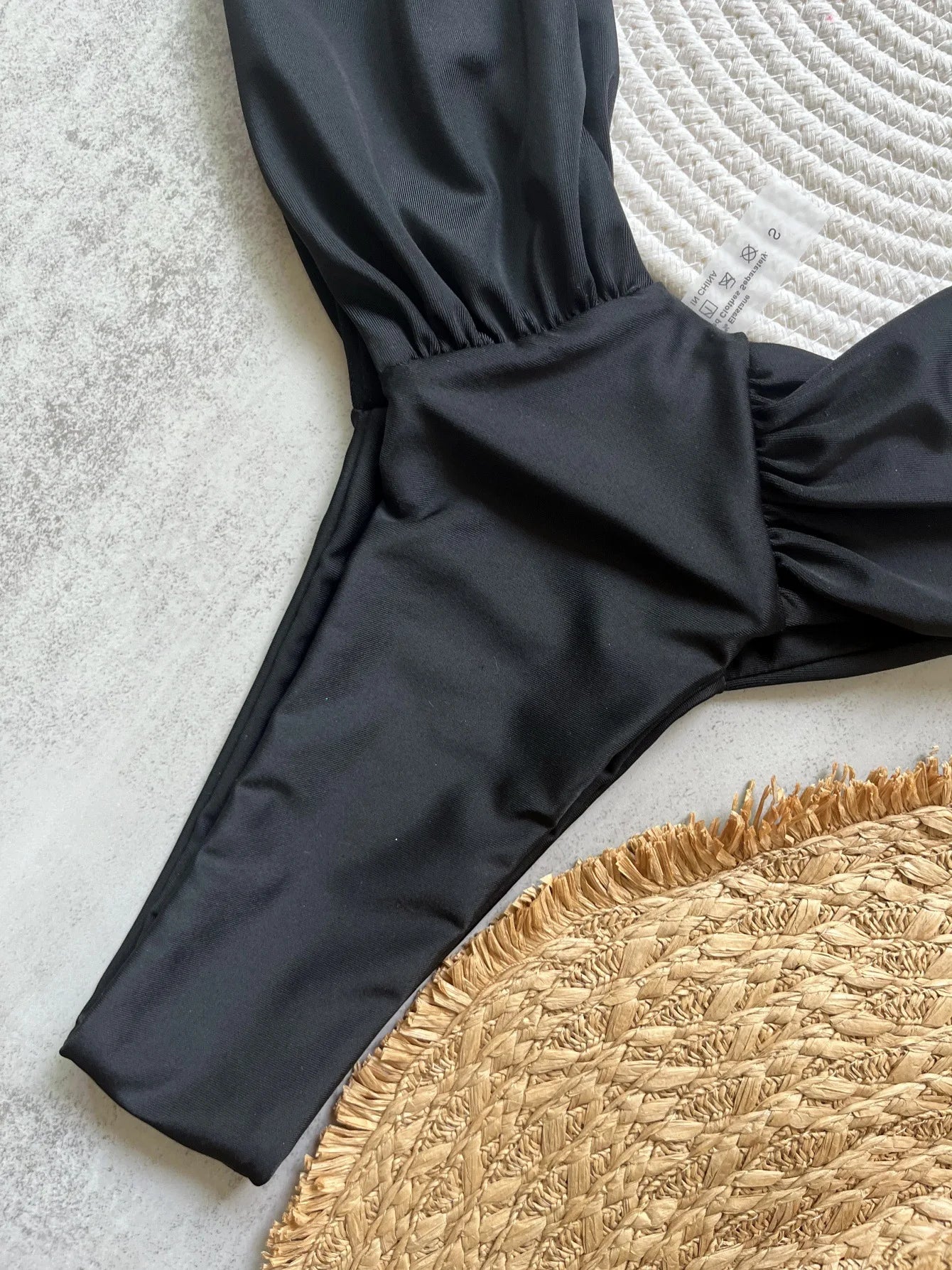 Sexy Bandeau High Cut Bikini Women Swimwear Female Swimsuit Two-pieces Bikini set Pleated Padded Bather Bathing Suit Swim