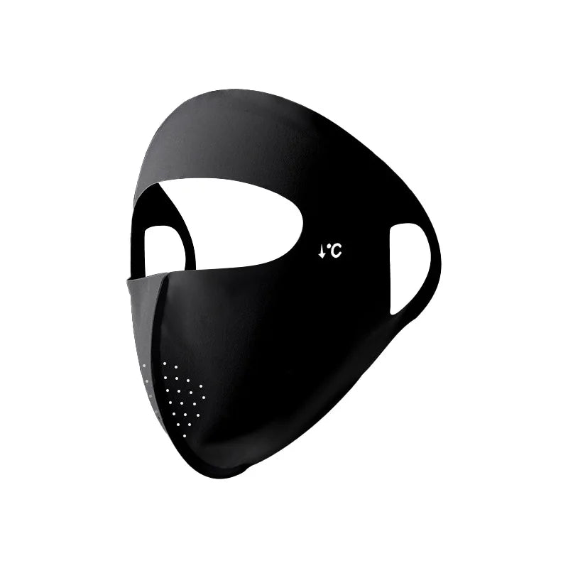 1/2Pcs Summer Full Face Mask Sun Protection Men Women Face Mask for Outdoor Travel Ice Sense Breathable Elastic Facekini