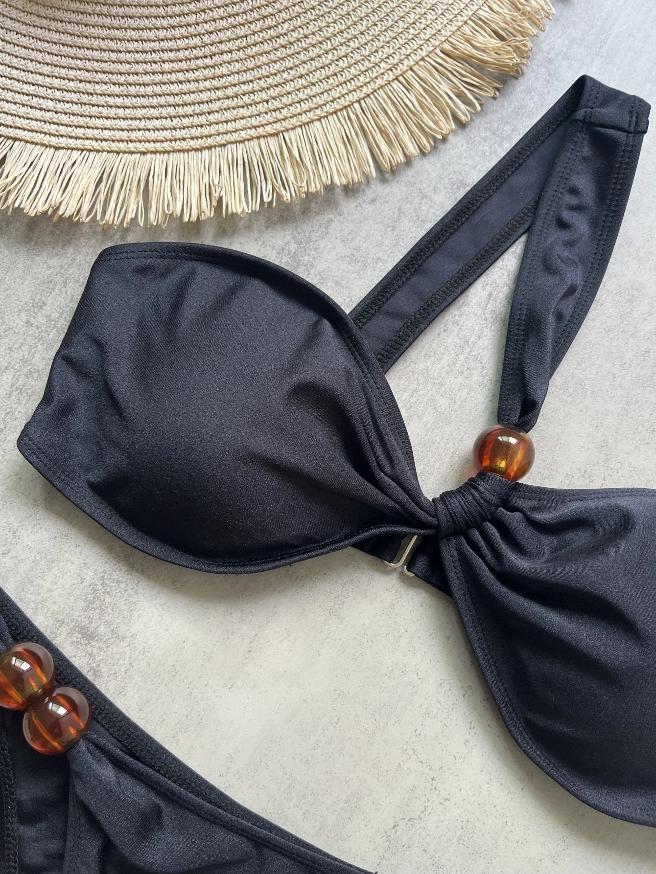 2025 Sexy Bikinis Solid Swimsuits Women's Swimwear Push Up Female Beach Swim Wear Bathing Suits Brazilian Bikini Set Pool Bather