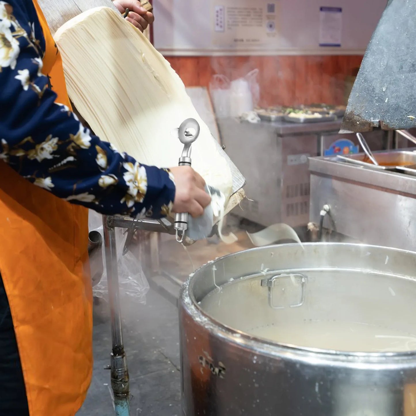 Stainless Steel Cactus Peeling Spoon Multifunctional Cactus Peeler Tool Chinese Noodle For Cooking Kitchen Gadgets