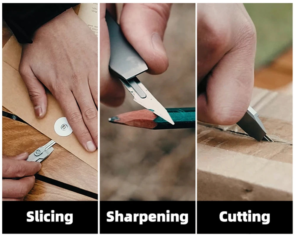 EDC TItanium Alloy with Titanium Key Ring Pry Bar Screwdriver Bottle Opener Handle Multi-tool profession Portable Outdoor Tools