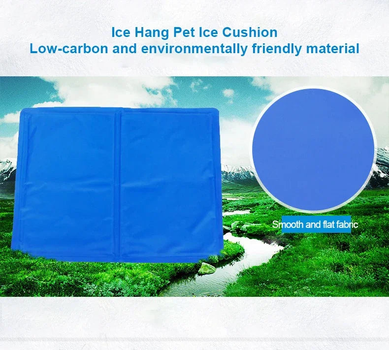 New Pet Ice Cushion Dogs Cats Summer Cooler Sleeping Pad Wear-resistant Cooling Heat Relief Cooling Sponge Gel Pet Supplies