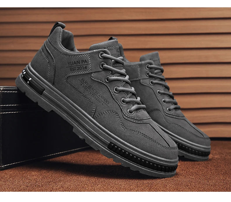 Labor Protection Men's Shoes Autumn Construction Site Work Work Anti Slip Wear-Resistant Sports Leisure Mountain Climbing