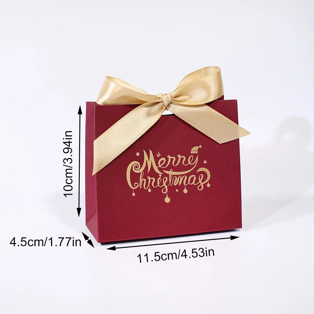 8 Pcs Sets Of Christmas High-End Merry Christmas Gift Boxes, Multi-Color Christmas Decoration Gift Packaging Boxes