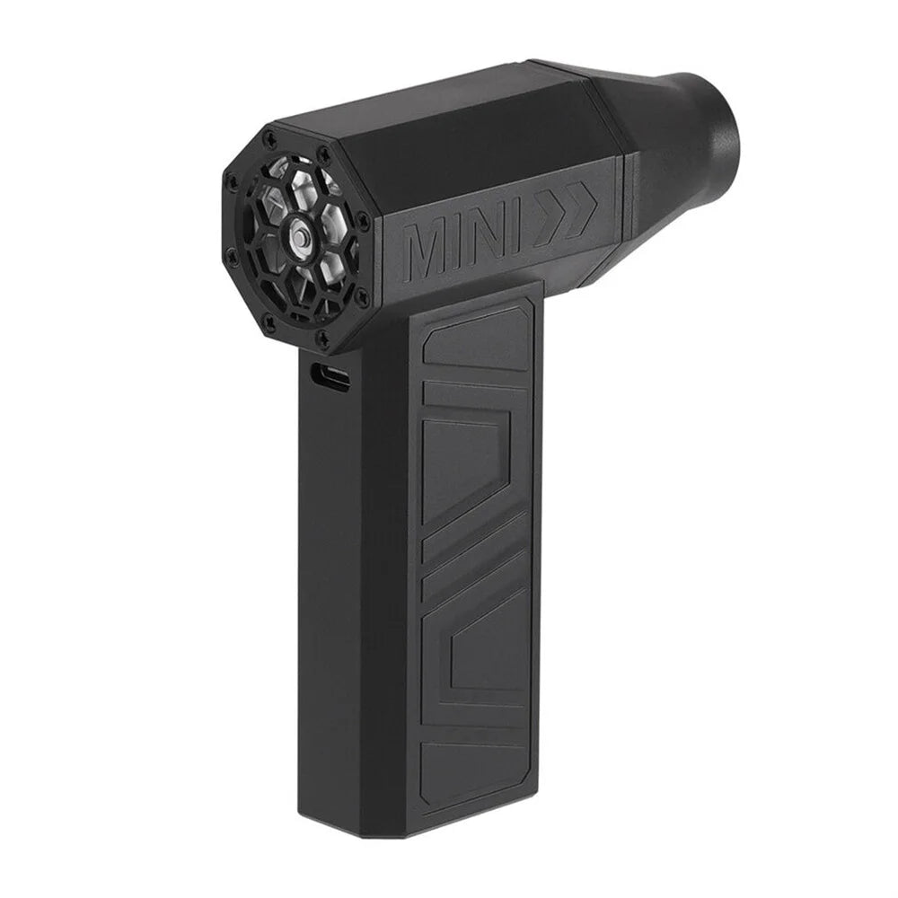 130000RPM Mini Fan Electric Air Duster Adjustable wind speed Portable Fan Violent Blower Rechargeable  Car Cleaning