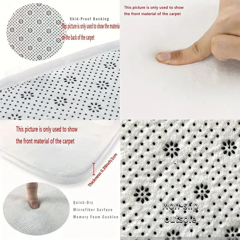 Sumikko Gurashi Doormat Entrance Door Mat Room Mats Home Kitchen Carpet Balcony Rugs Bathroom Rug Foot Bath House Floor Bedrooom