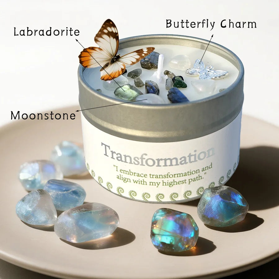 Scented Candle - for Cleansing House Negative Energy Smudge Kit - 3oz - Aromatherapy Holiday Gifts, Use Halloween Home Decor