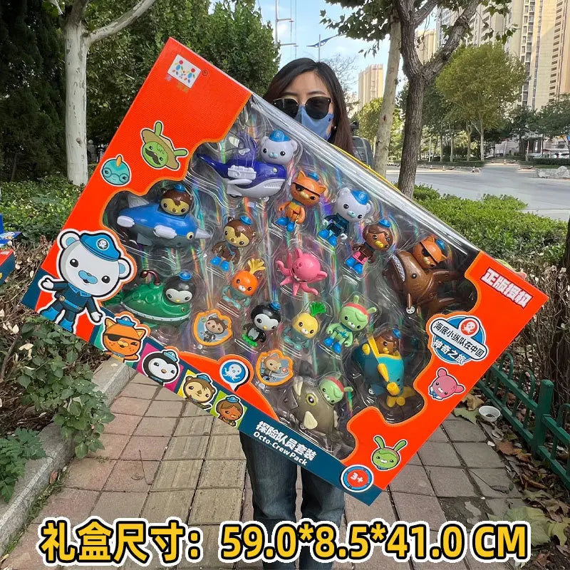 Quality Genuine Octonuts Toy Octopus Burger Deluxe Set Octopus Burger Kids Toy Christmas Gift Oversized Toys