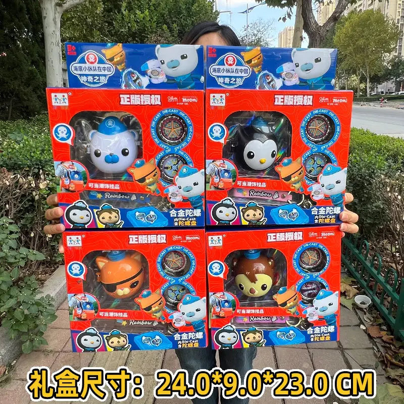 Quality Genuine Octonuts Toy Octopus Burger Deluxe Set Octopus Burger Kids Toy Christmas Gift Oversized Toys