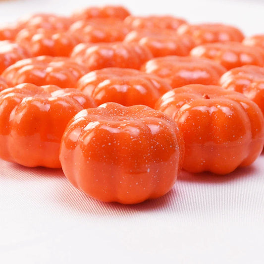 25/50pcs Mini Artificial Pumpkin Simulation Vegetable Halloween Decoration Home Halloween Party DIY Fake Pumpkin Decor Props 7z