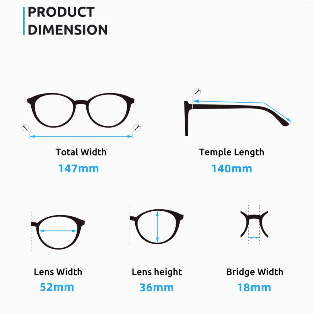 Classic Thick eyeglasses male acetate frame Clear Lens Glasses for Women Men Sunglasses UV Protection Hand-Crafted Eyewear Frame